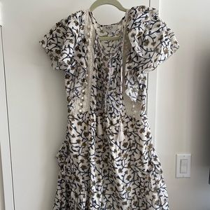 Sea Floral Dress Size 4